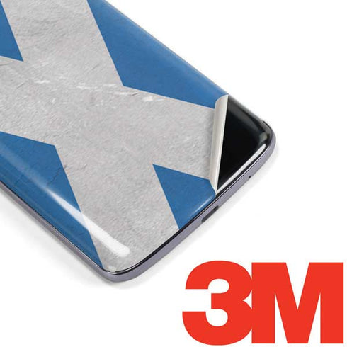 Scotland Flag Distressed Moto E5 Plus Skin
